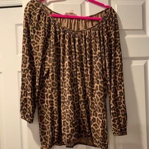 Michael kors Leopard shirt